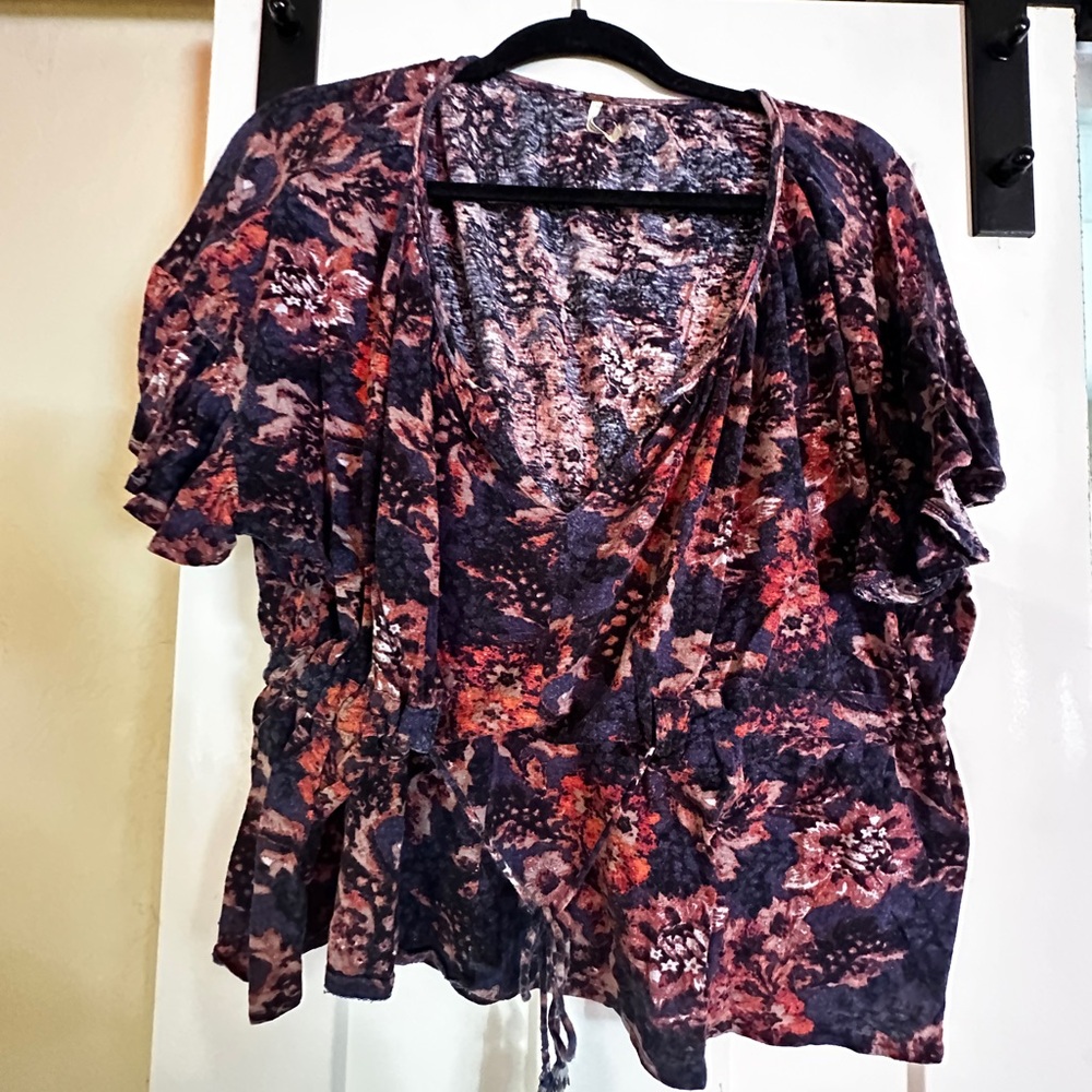 Flower short sleeve